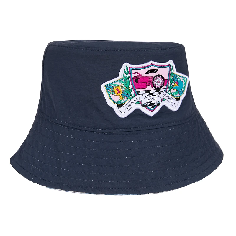 Unisex Blue 2026 Miami Grand Prix Reversible Bucket Hat