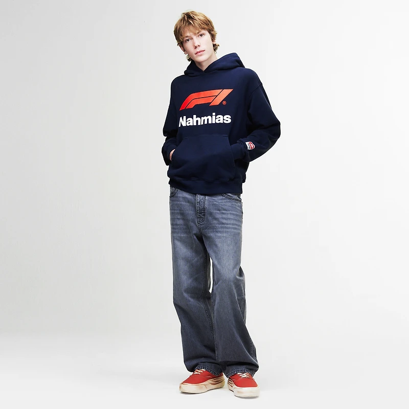 Unisex NAHMIAS x F1 Navy Logo Hoodie