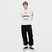 Unisex NAHMIAS x F1 White Waffle Thermal Long Sleeve T-Shirt