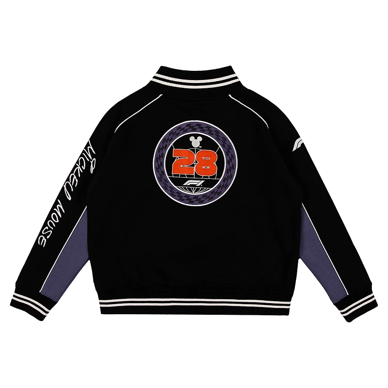 Women's White Formula 1 x Disney Quarter-Zip Race Sweatshirt
