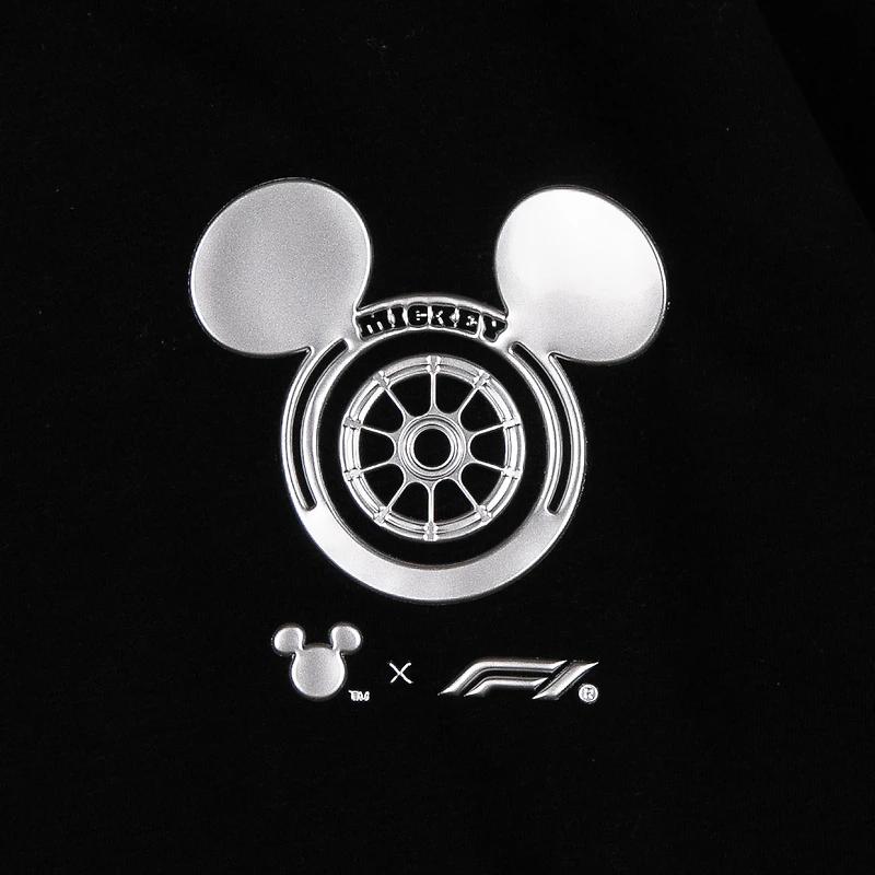 Women's White Formula 1 x Disney Quarter-Zip Race Sweatshirt