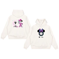 Women's Cream F1 Academy x Disney Minnie Mouse Wheel Hoodie