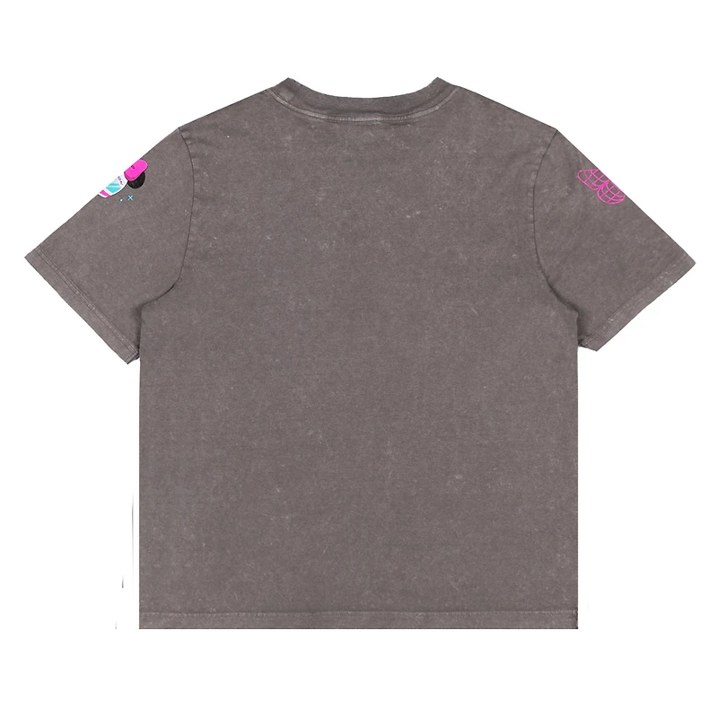 Women's Gray F1 Academy x Disney Minnie Mouse Boxy Washed T-Shirt