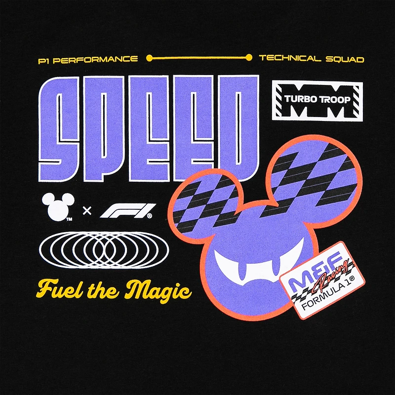 Youth  Black Formula 1 x Disney Fuel The Magic T-Shirt
