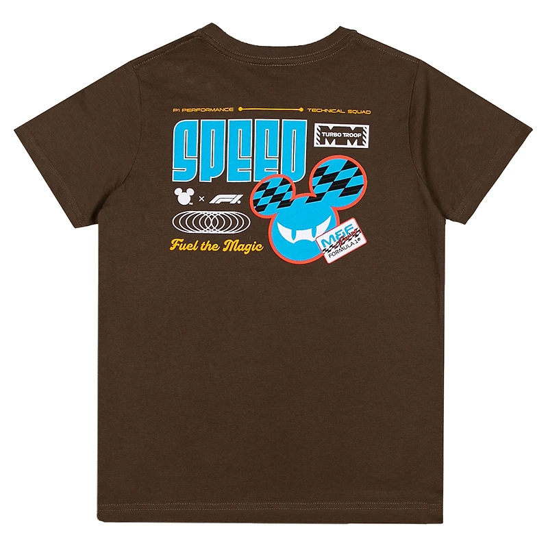 Youth  Brown Formula 1 x Disney Fuel the Magic T-Shirt