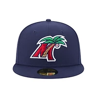 Men's New Era  Navy Fort Myers Mighty Mussels Theme Nights 59FIFTY Fitted Hat