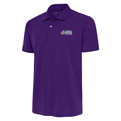 Men's Antigua  Purple Fort Myers Mighty Mussels Tribute Polo
