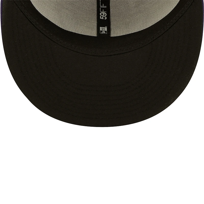 Casquette ajustée 59FIFTY pour homme Fort Myers Mighty Mussels Authentic Collection Team Alternate New Era grise