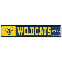 Panneau de signalisation WinCraft Fort Valley State Wildcats 3,75'' x 19''