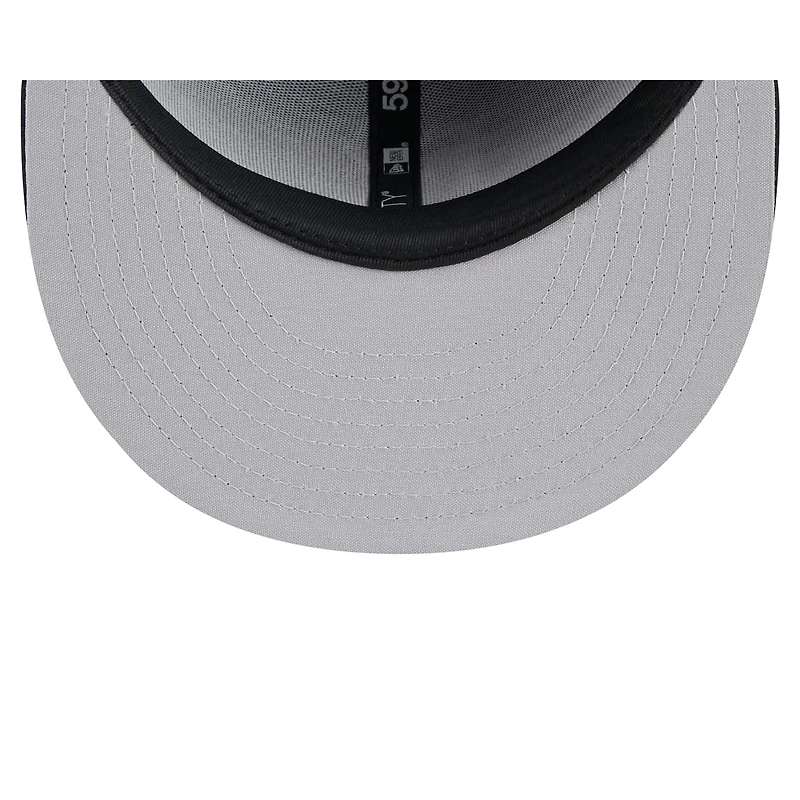 Casquette ajustée 59FIFTY jaune New Era pour homme, thème Fort Wayne TinCaps, soirées