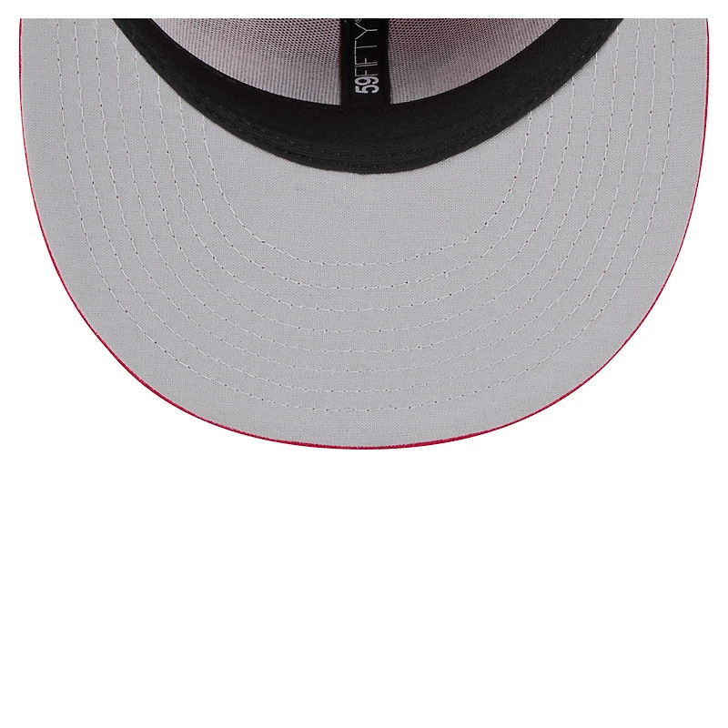 Men's New Era  Red Fort Wayne TinCaps Authentic Collection 59FIFTY Fitted Hat