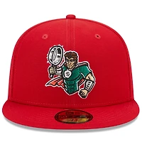 Casquette ajustée New Era Fort Wayne TinCaps Marvel x Minor League 59FIFTY rouge pour homme