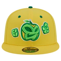 Casquette ajustée jaune Fort Wayne TinCaps Copa de la Diversión 59FIFTY New Era pour homme
