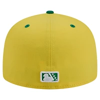 Men's New Era Yellow Fort Wayne TinCaps Copa de la Diversión 59FIFTY Fitted Hat