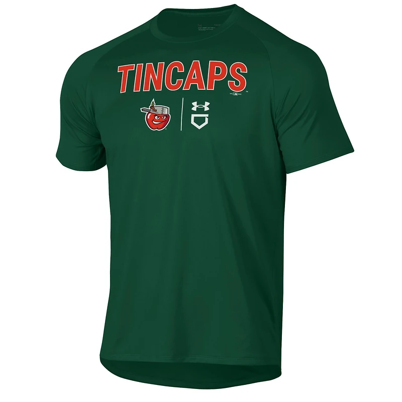 Men's Under Armour Green Fort Wayne TinCaps Tech T-Shirt