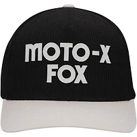 Casquette ajustable en velours côtelé Black Fox Racing Moto-X pour homme