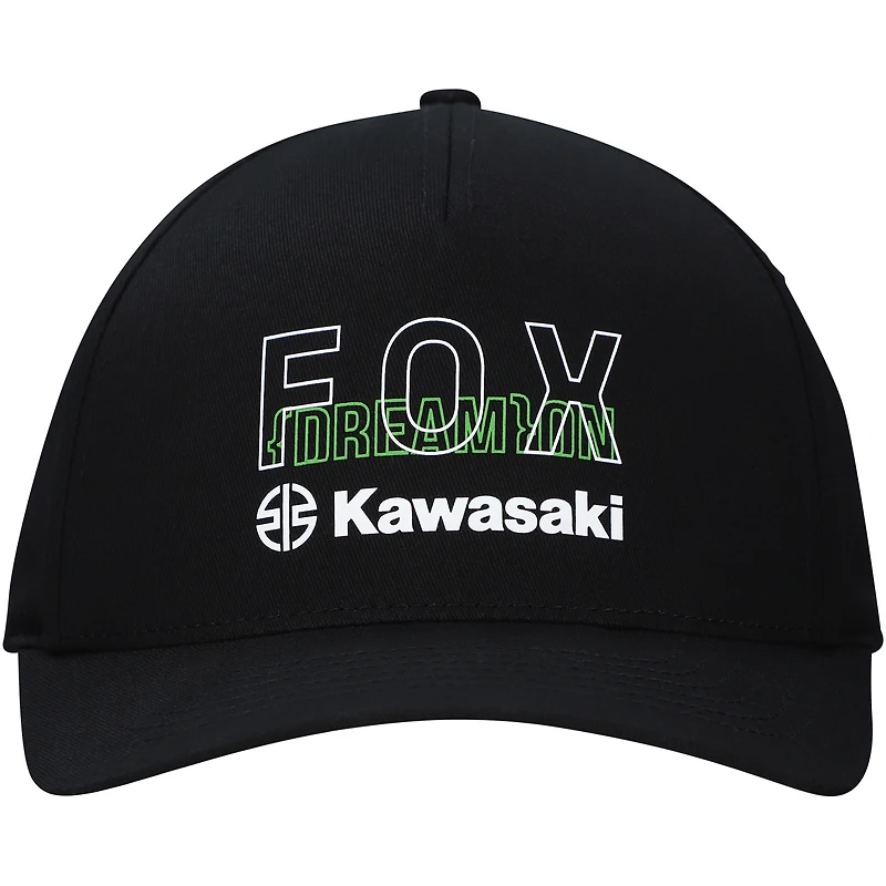 Casquette Flex Black Fox x Kawasaki pour homme