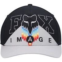 Men's Fox Black/Gray Relm Flex Hat