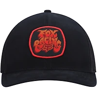 Men's Fox Black Colel Tri-Blend Trucker Flex Hat