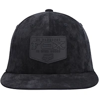 Casquette Snapback Fixée Fox Noir Pour Hommes