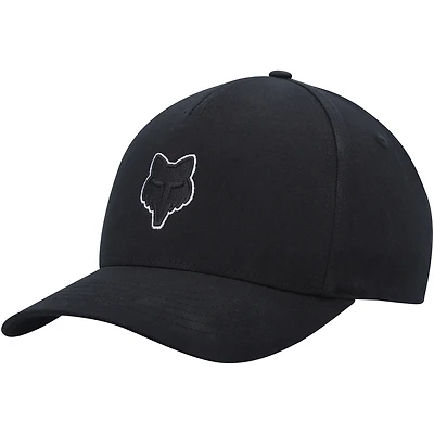 Men's Fox Black Head Flex Hat