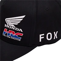 Casquette Fox Honda Flex noire pour hommes