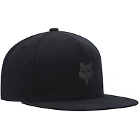 Men's Fox Black Snapback Hat