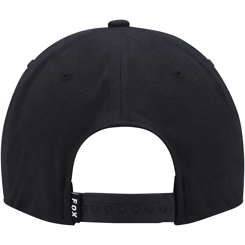Men's Fox Black Snapback Hat