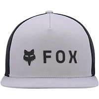 Men's Fox Gray Absolute Mesh Snapback Hat