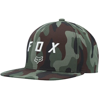 Casquette Snapback Fox Green Vzns Camo Tech pour hommes