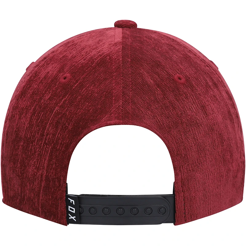 Men's Fox Maroon Fixated Snapback Hat