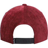 Men's Fox Maroon Fixated Snapback Hat