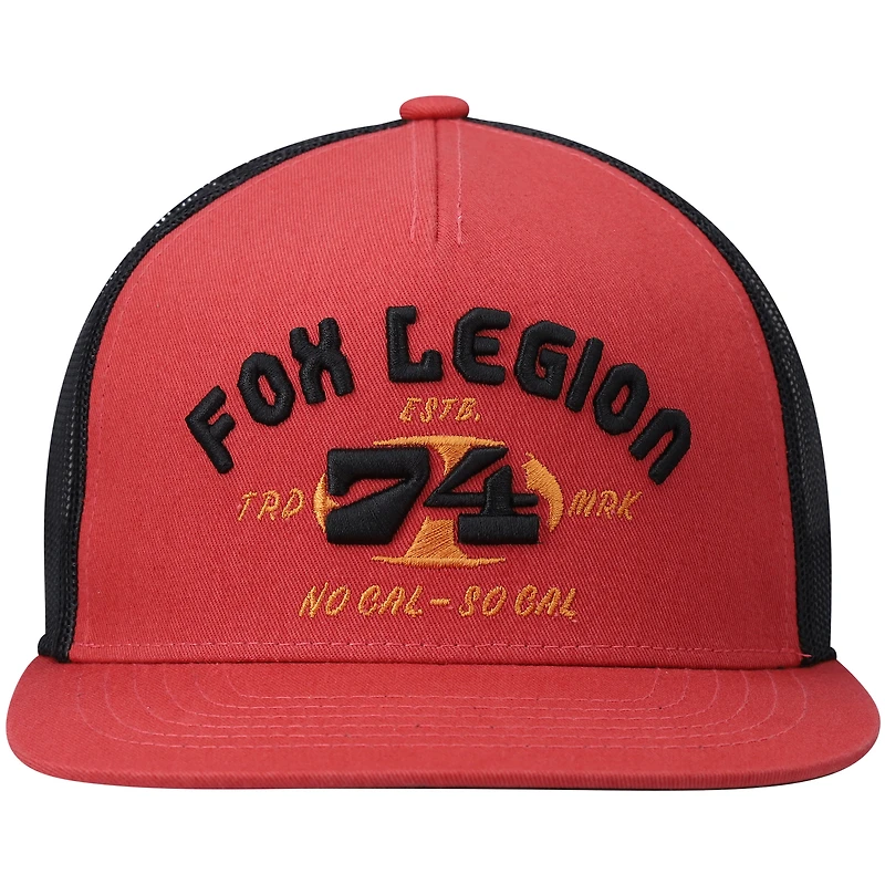 Men's Fox Red At Bay Trucker Snapback Hat