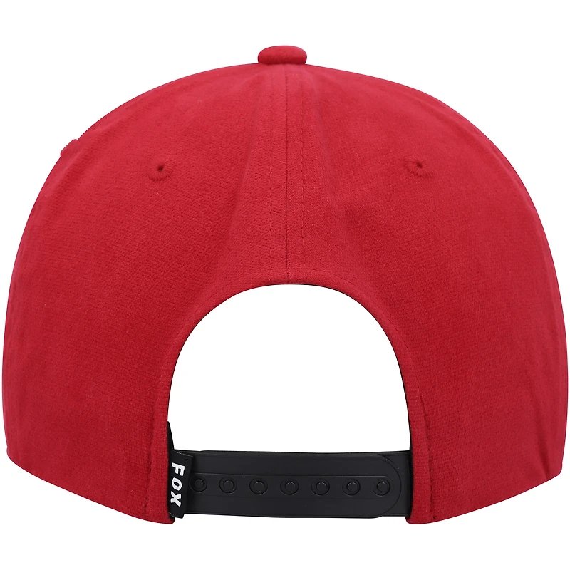 Casquette Snapback Fox Rouge Pour Homme