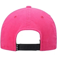 Men's Pink Fox Racing Brushed Snapback Hat