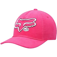 Men's Pink Fox Racing Brushed Snapback Hat