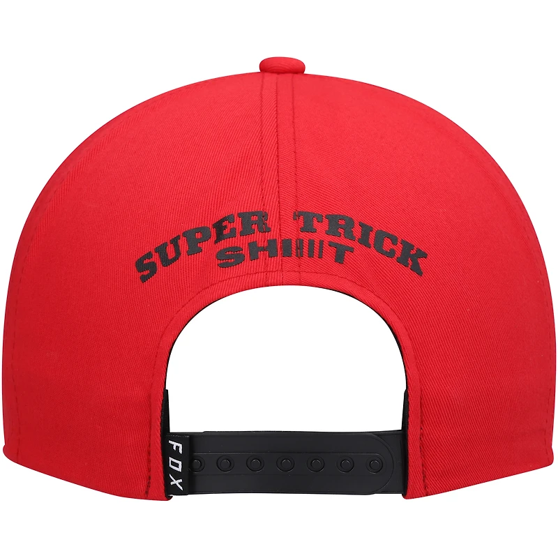 Casquette Snapback Fox Super Trik pour homme de coloris blanc