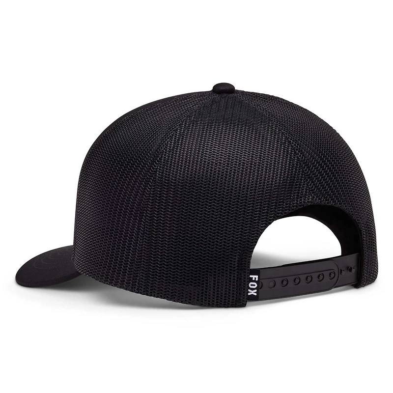 Women's Fox Black Boundary Trucker Adjustable Hat
