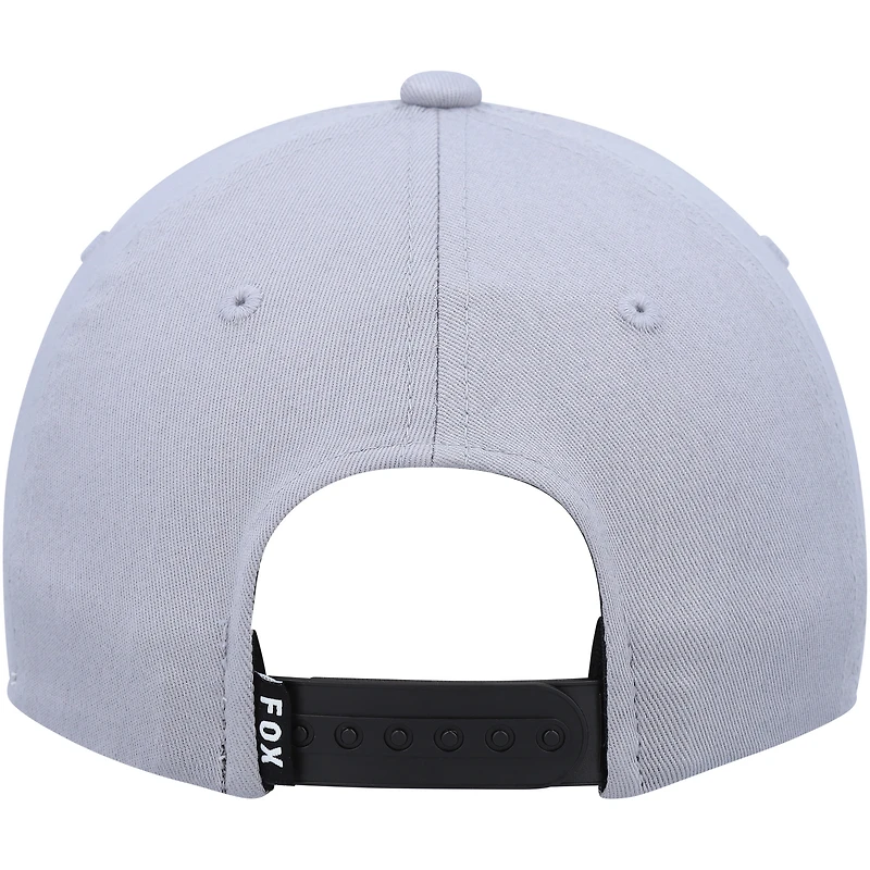 Casquette ajustable Fox Legacy gris pour jeunes