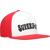 Casquette Snapback Fox Super Trik Blanc/Rouge pour Jeunes