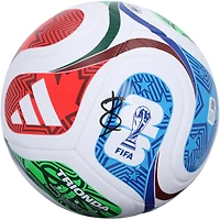 Ballon de football d'entraînement Trionda, signé par Bradley Barcola, équipe de France, Coupe du Monde FIFA 2026
