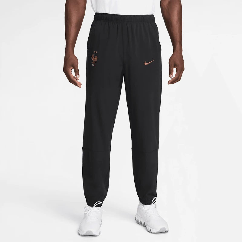 Men's Nike Black France National Team 2026 Energy Dri-FIT Pants