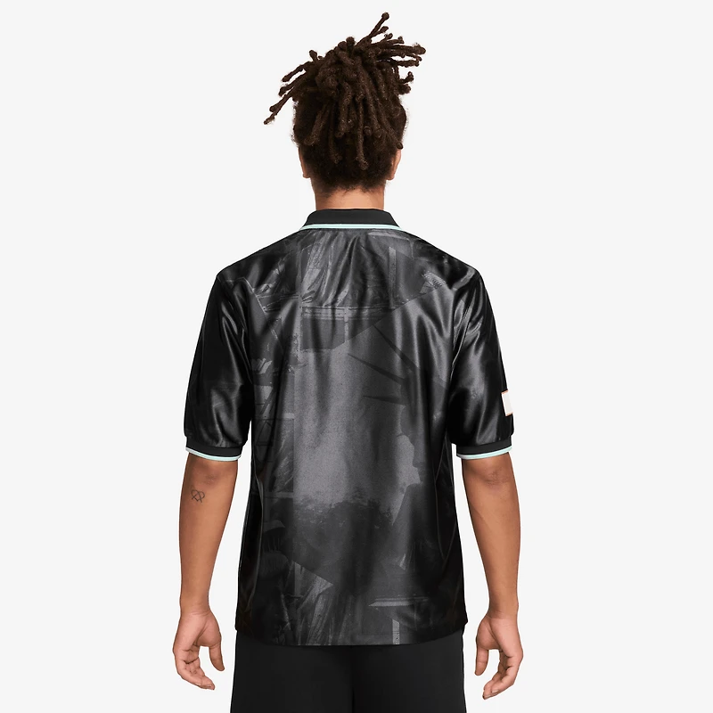 Maillot Nike Dri-FIT Energy Lifestyle noir pour homme, équipe nationale de France