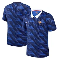 Maillot domicile authentique Nike bleu de l'équipe France 2026 pour homme