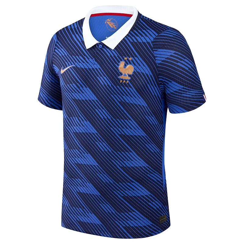 Men's Nike Blue France National Team 2026 Home Match Authentic Jersey