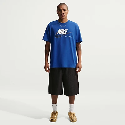 Men's Nike Blue France National Team Futura T-Shirt