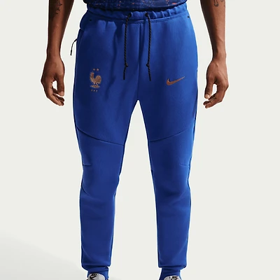 Men's Nike Blue France National Team Tech Fleece Joggers