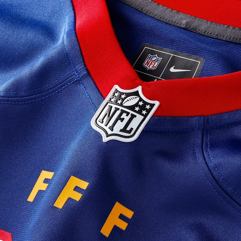 Men's Nike Blue France National Team x NFL Game Jersey