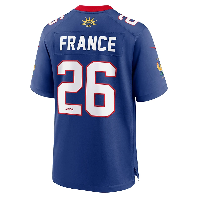 Men's Nike Blue France National Team x NFL Game Jersey