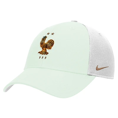 Men's Nike  Green/Gray France National Team Rise Structured Adjustable Hat